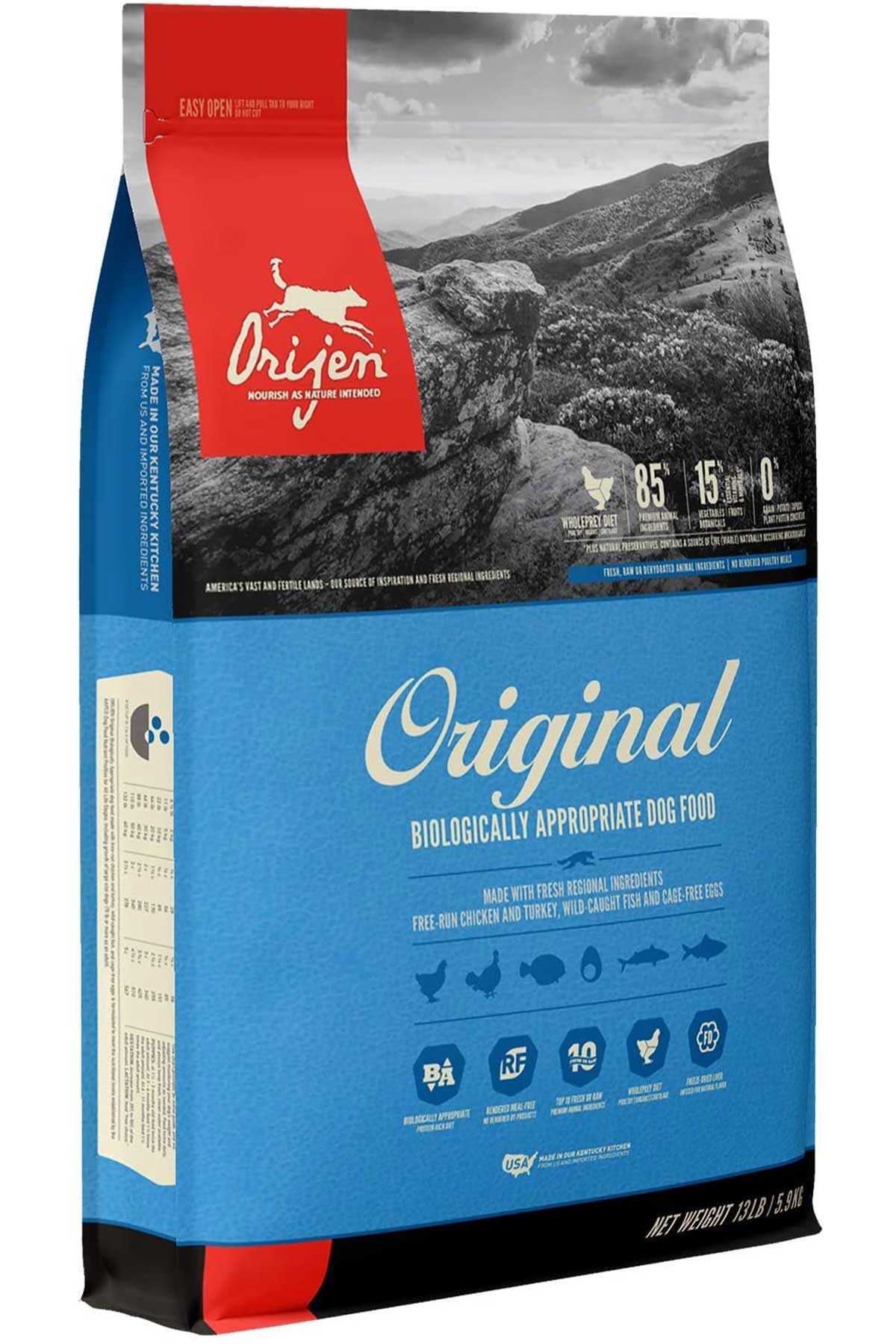 Orijen Original Tahılsız Yetişkin Köpek Maması 11,4kg