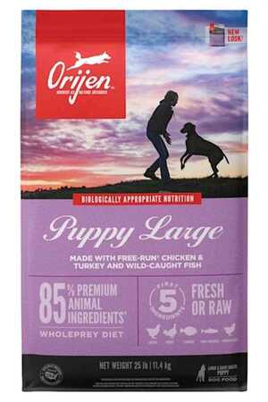 Orijen Puppy Large Tahılsız Büyük Irk Yavru Köpek Maması 6kg - Thumbnail