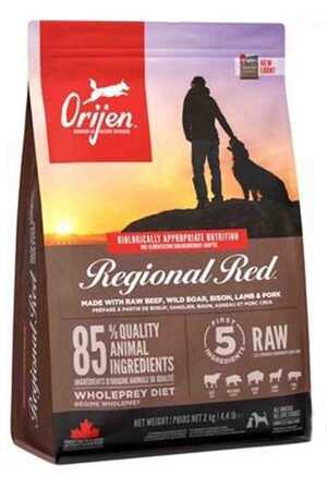 Orijen Regional Red Tahılsız Kırmızı Etli Yetişkin Köpek Maması 2kg - Thumbnail
