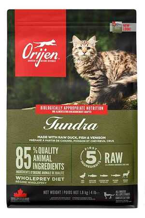 Orijen Tundra Tahılsız Kedi Maması 1,8kg - Thumbnail