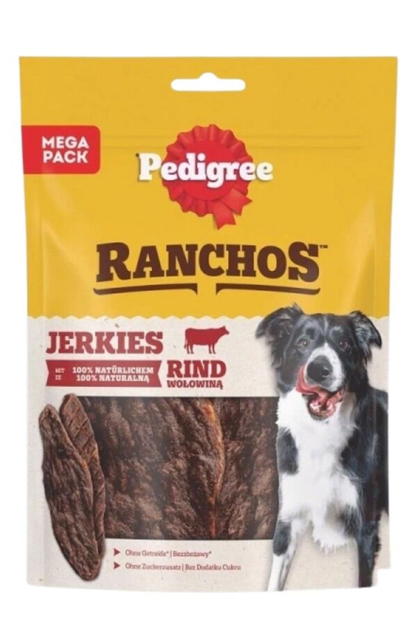 Pedigree Ranchos Jerkies Tahılsız Sığır Etli Köpek Ödül Maması 70gr
