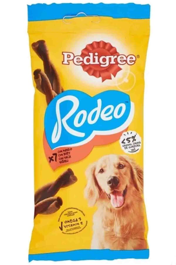 Pedigree Rodeo Biftekli Köpek Ödül Çubuğu 123gr