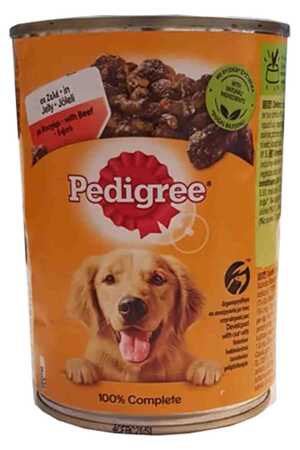 Pedigree Sığır Etli Köpek Konservesi 400gr - Thumbnail