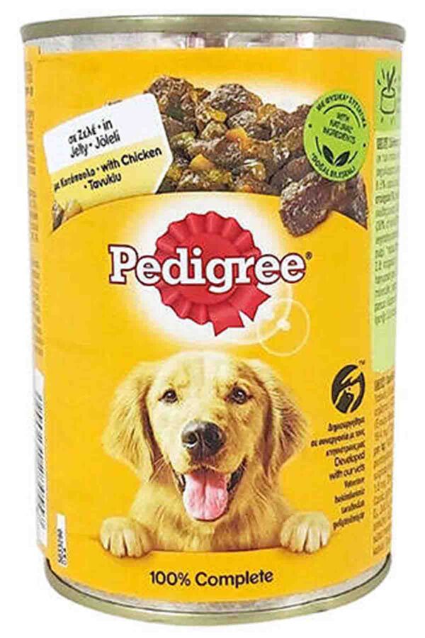 Pedigree Tavuk Etli Köpek Konservesi 400gr