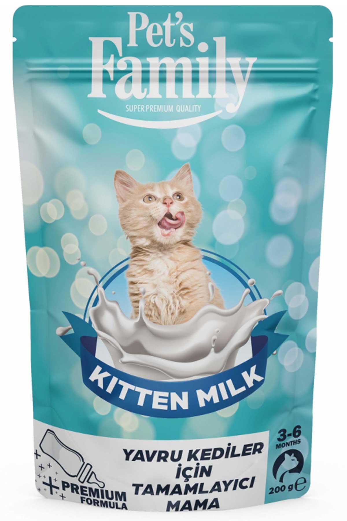 Pets Family Kedi Süt Tozu 200gr