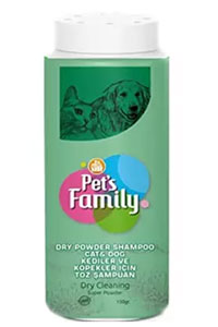 PETS FAMİLY - Pets Family Kedi&Köpek Toz Şampuan 150gr
