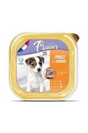 PLAISIR - Plaisir Pate Tavuklu Yavru Köpek Konservesi 150gr