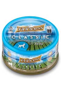 PRINCESS - Princess Classic Tavuklu Ton Balıklı Karides Havyarlı ve Pirinçli Yetişkin Kedi Konservesi 170gr