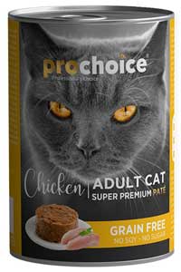 PRO CHOICE - ProChoice Adult Tavuklu Yetişkin Kedi Konservesi 400gr