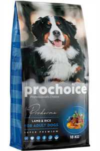 PRO CHOICE - Pro Choice Proderma Kuzu Eti ve Pirinçli Köpek Maması 18kg