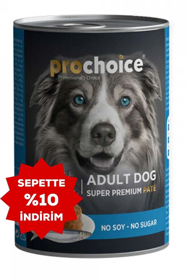 ProChoice Sardalya ve Hamsili Ezme Yetişkin Köpek Konservesi 400gr