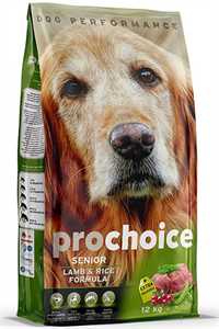 ProChoice Senior Kuzu Eti ve Pirinçli Yaşlı Köpek Maması 12kg