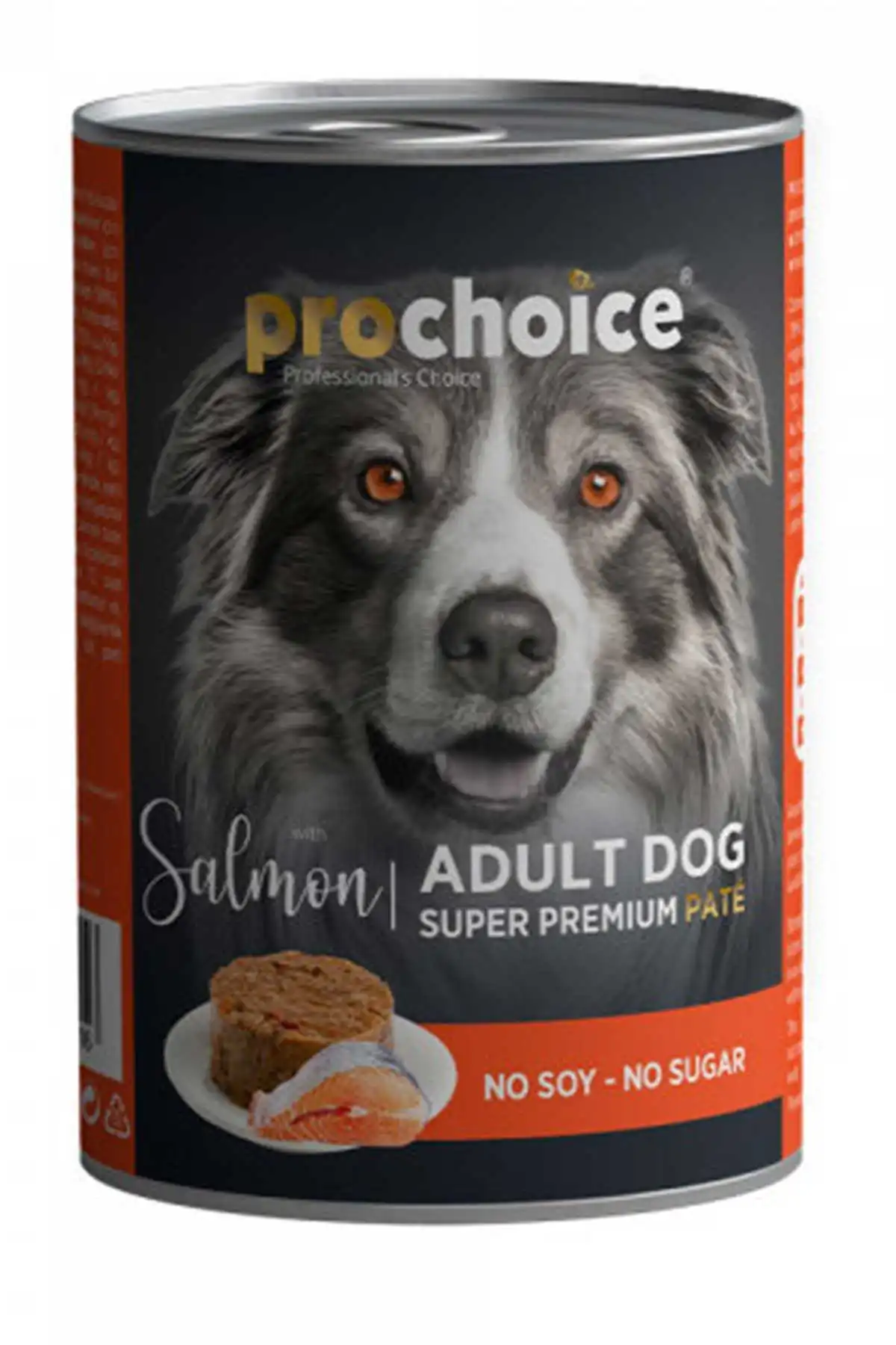 PRO CHOICE - ProChoice Somonlu ve Pirinçli Ezme Yetişkin Köpek Konservesi 400gr