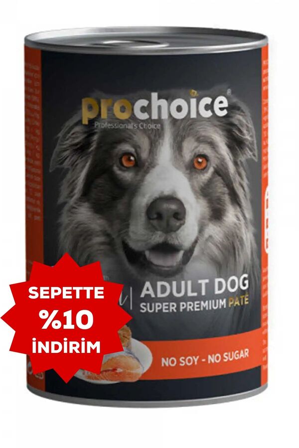 ProChoice Somonlu ve Pirinçli Ezme Yetişkin Köpek Konservesi 400gr
