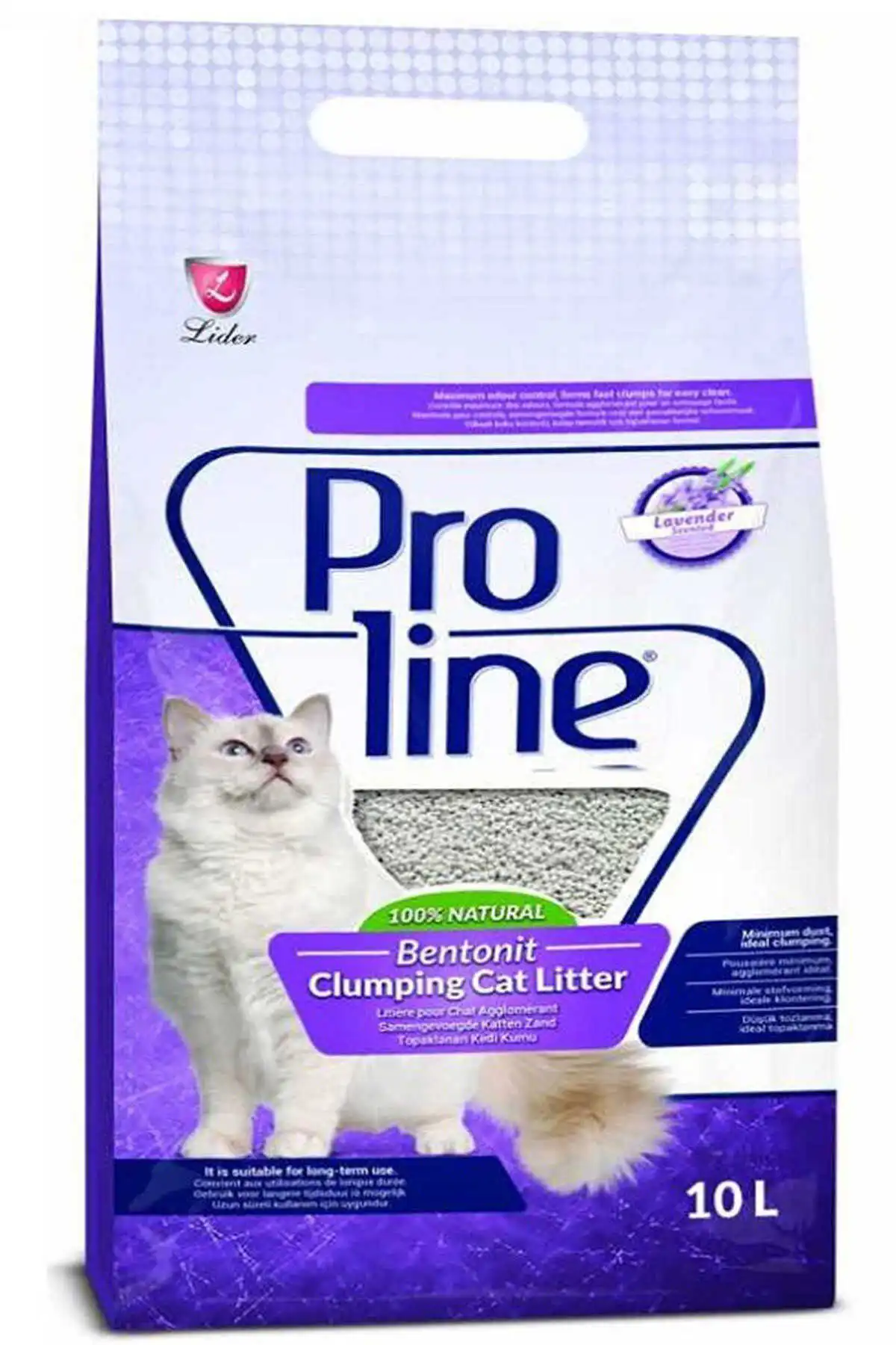 Proline Bentonit Kedi Kumu Lavanta Kokulu 10lt