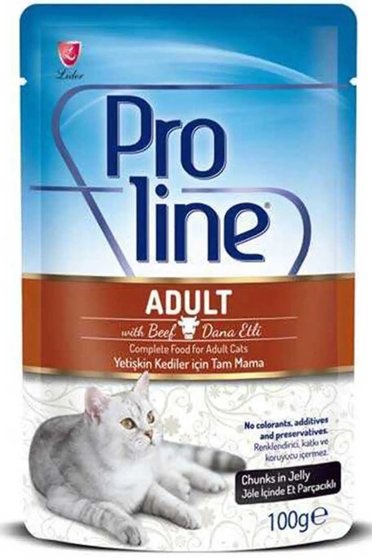 PRO LINE - Pro Line Dana Etli Yetişkin Kedi Konservesi 100gr