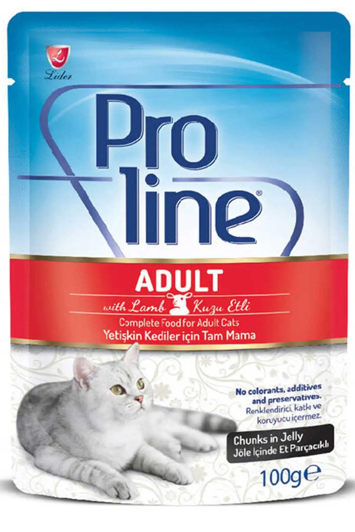 PRO LINE - Pro Line Kuzu Etli Yetişkin Kedi Konservesi 100gr