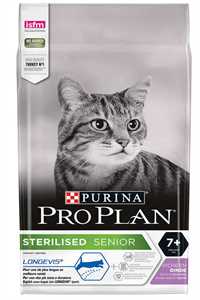 PROPLAN - Pro Plan Hindi Etli Kısırlaştırılmış Yaşlı Kedi Maması 3kg