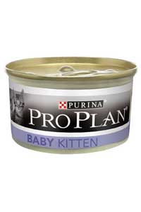 PROPLAN - Pro Plan Baby Kitten Tavuklu Yeni Doğan Yavru Kedi Konservesi 85gr