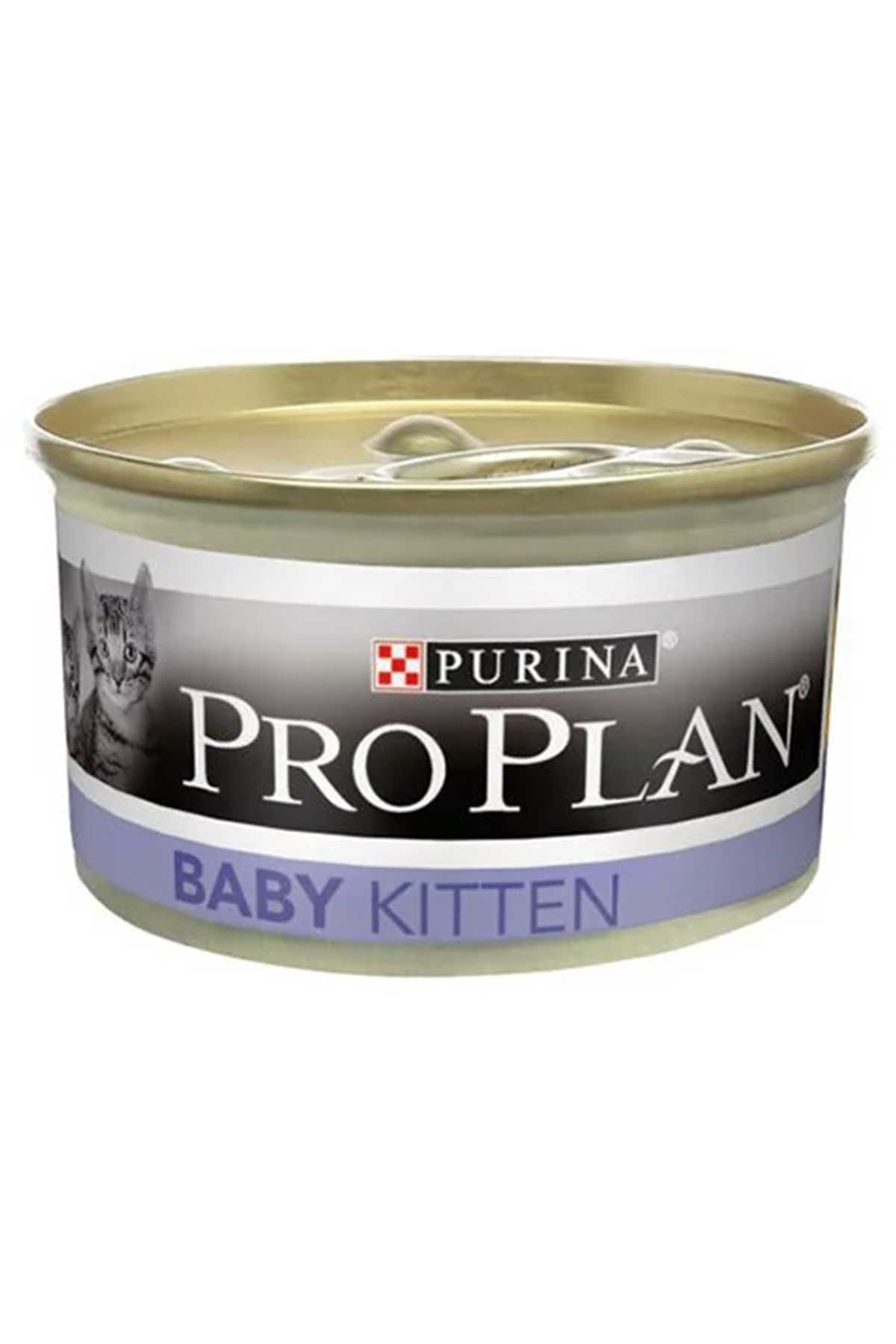 Pro Plan Baby Kitten Tavuklu Yeni Doğan Yavru Kedi Konservesi 85gr