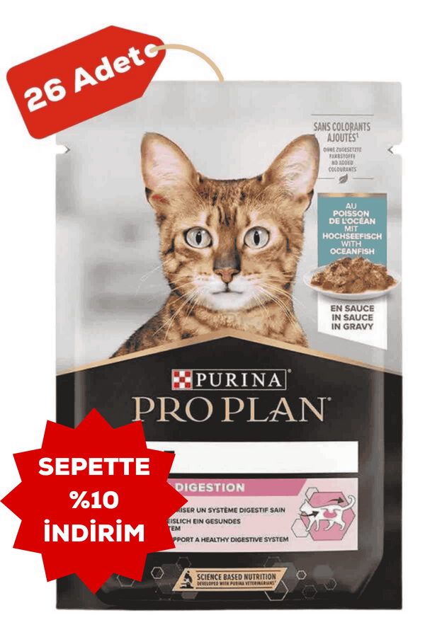 Pro Plan Delicate Okyanus Balıklı Yetişkin Kedi Konservesi 26x85gr 26lı