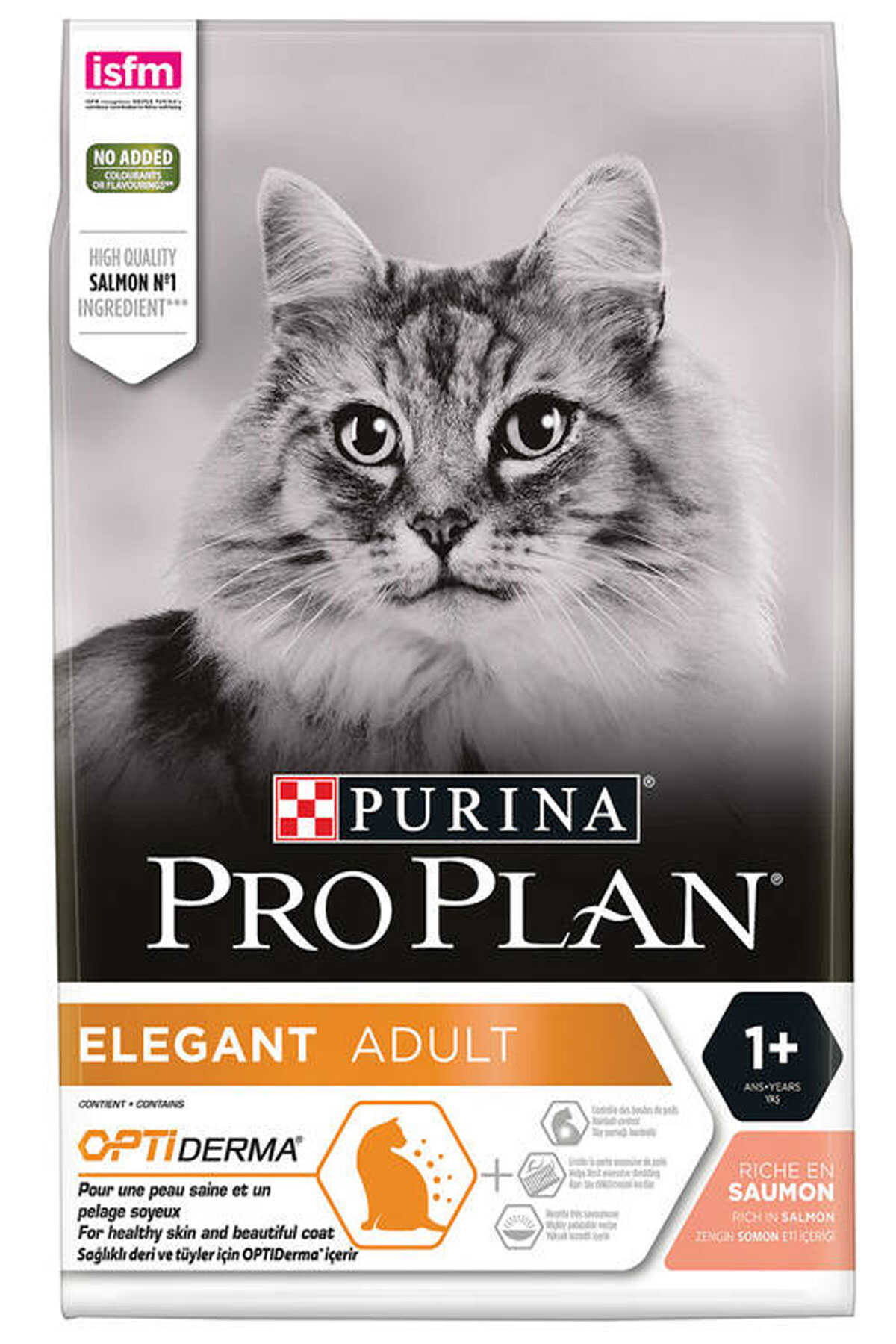 Pro Plan Derma Care Somonlu Tüy Sağlığı Destekleyici Yetişkin Kedi Maması 10kg