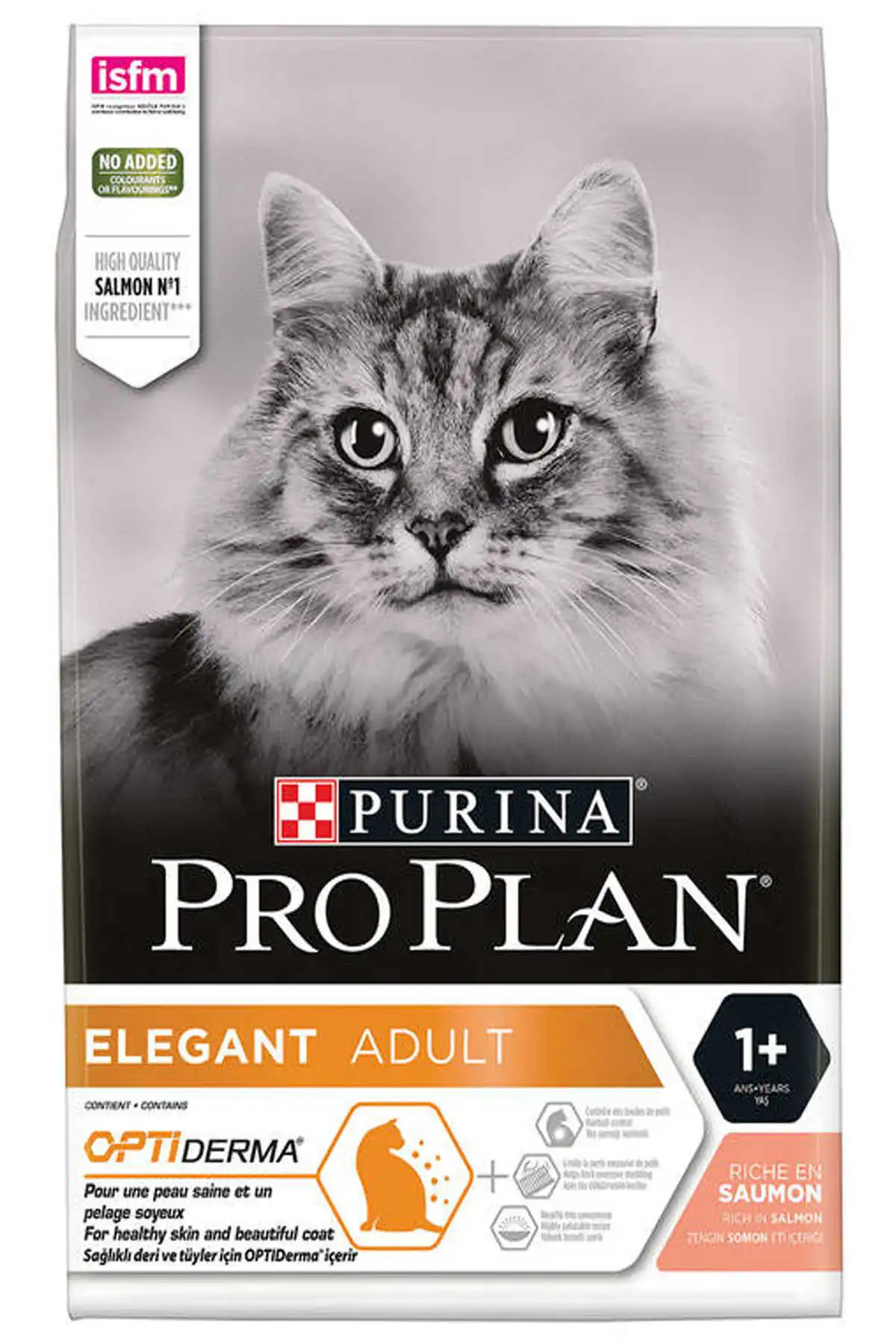 Pro Plan Elegant Somonlu Yetişkin Kedi Maması 3kg - Thumbnail