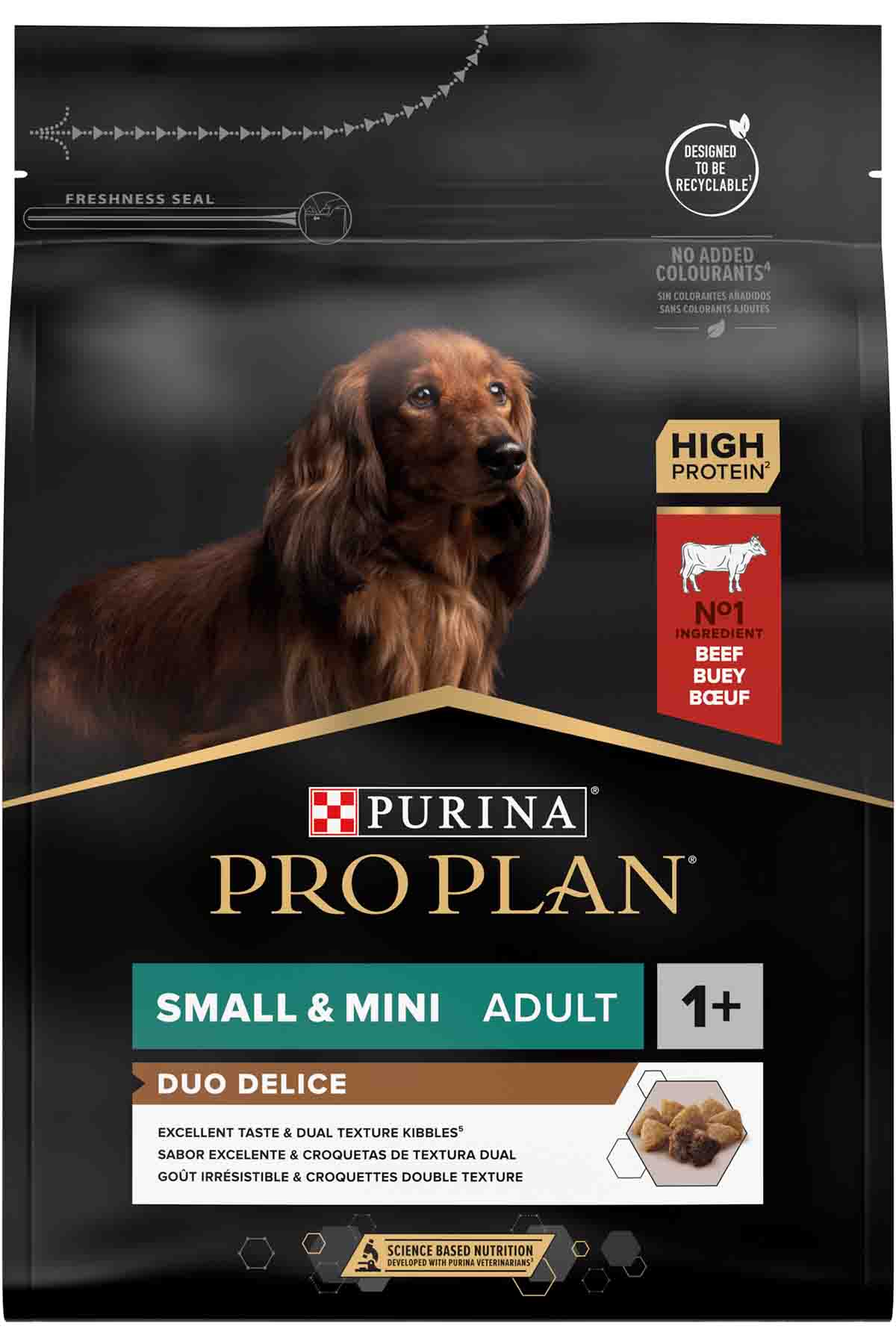 Proplan Duo Delice Biftekli Küçük Irk Yetişkin Köpek Maması 2,5kg