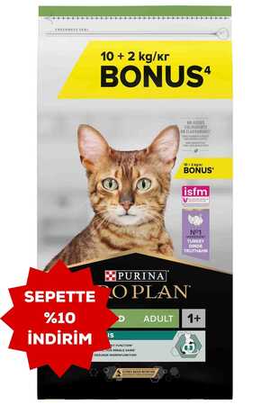 Pro Plan Hindi Etli Kısırlaştırılmış Kedi Maması 10kg +2kg HEDİYE!