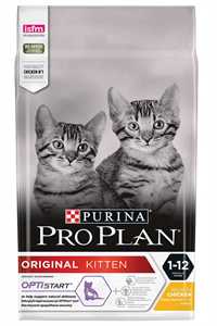 PROPLAN - Pro Plan Kitten Tavuk ve Pirinçli Yavru Kedi Maması 3kg