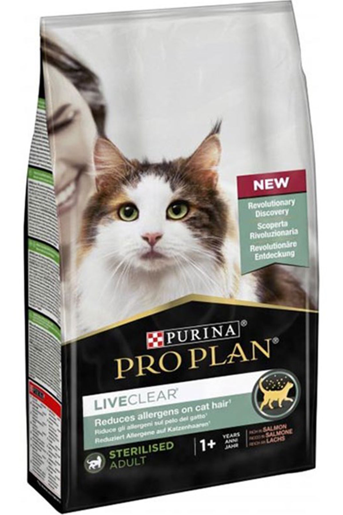 Pro Plan LiveClear Alerjen Azaltan Somonlu Kısırlaştırılmış Kedi Maması 1,4kg
