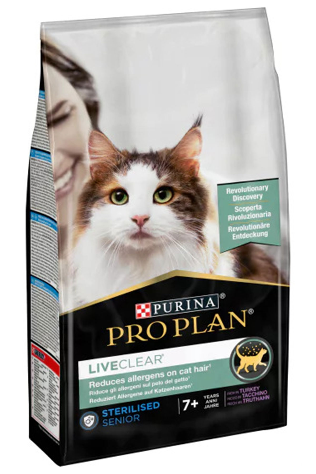 Pro Plan Liveclear Hindili Kısırlaştırılmış Yaşlı Kedi Maması 1.4kg