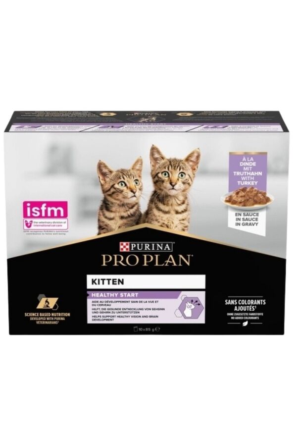 Pro Plan Pouch Sos İçinde Hindili Yavru Kedi Konservesi 85gr 10lu