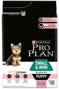 Pro Plan Puppy Somonlu Küçük Irk Hassas Derili Yavru Köpek Maması 3kg - Thumbnail