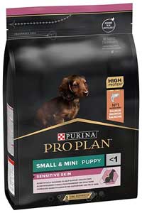 Pro Plan Puppy Somonlu Küçük Irk Hassas Derili Yavru Köpek Maması 3kg - Thumbnail