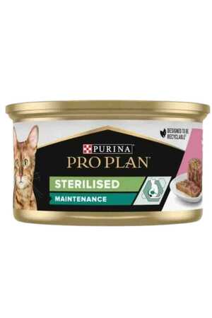PROPLAN - Pro Plan Somonlu Kısırlaştırılmış Kedi Konservesi 85gr