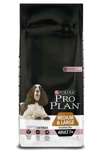 PROPLAN - Pro Plan Somonlu Senior +7 Orta ve Büyük Irk Yaşlı Köpek Maması 14kg