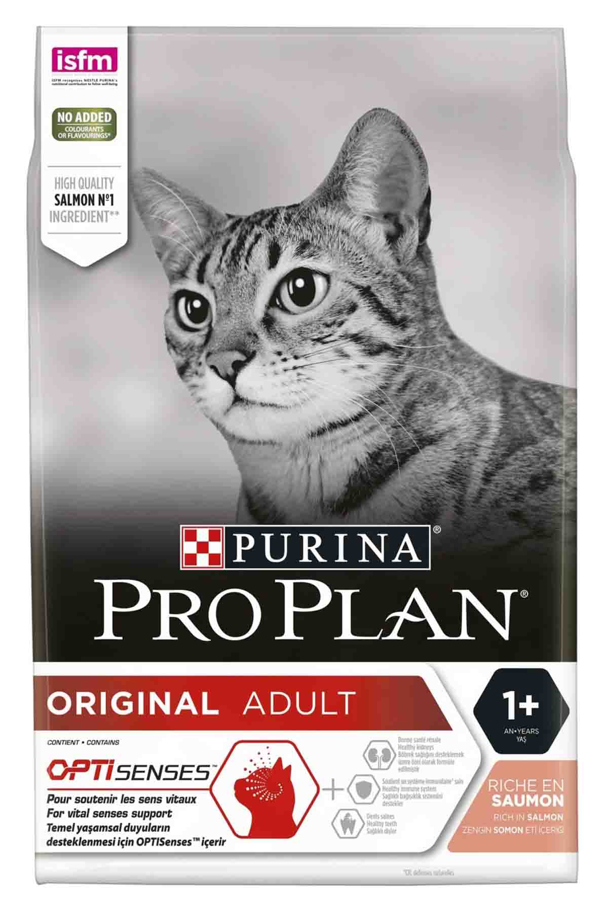 Pro Plan Somon ve Pirinçli Yetişkin Kedi Maması 3kg