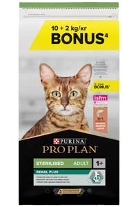 Pro Plan Somonlu Kısırlaştırılmış Kedi Maması 10Kg +2Kg
