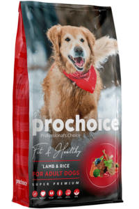 ProChoice Fit & Healthy Kuzu Etli ve Pirinçli Yetişkin Köpek Maması 3kg