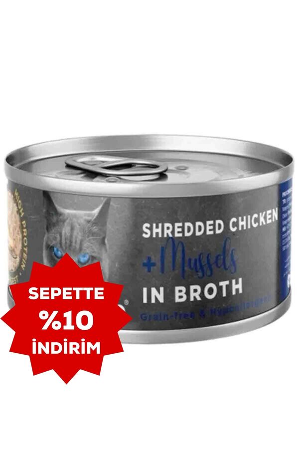 ProChoice Hypo Allergenic Tavuk Etli ve Midyeli Tahılsız Yetişkin Kedi Konservesi 70gr