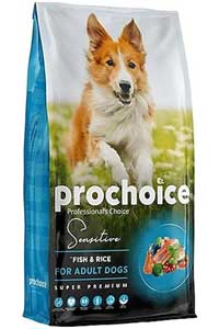 PRO CHOICE - ProChoice Sensitive Balık ve Pirinçli Hassas Derili Köpekler için Yetişkin Köpek Maması 3kg