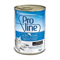 PRO LINE - Proline Balıklı Gravy Kedi Konservesi 415gr