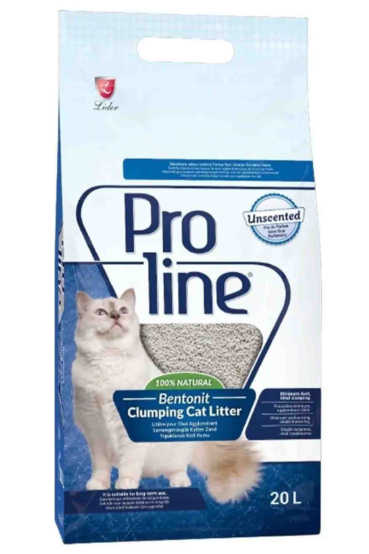 Proline Bentonit Natural Kedi Kumu 20lt