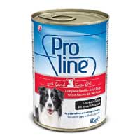PRO LINE - Proline Kuzu Etli Gravy Köpek Konservesi 415gr