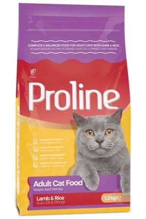 PRO LINE - Proline Kuzulu ve Pirinçli Yetişkin Kedi Maması 1,2kg