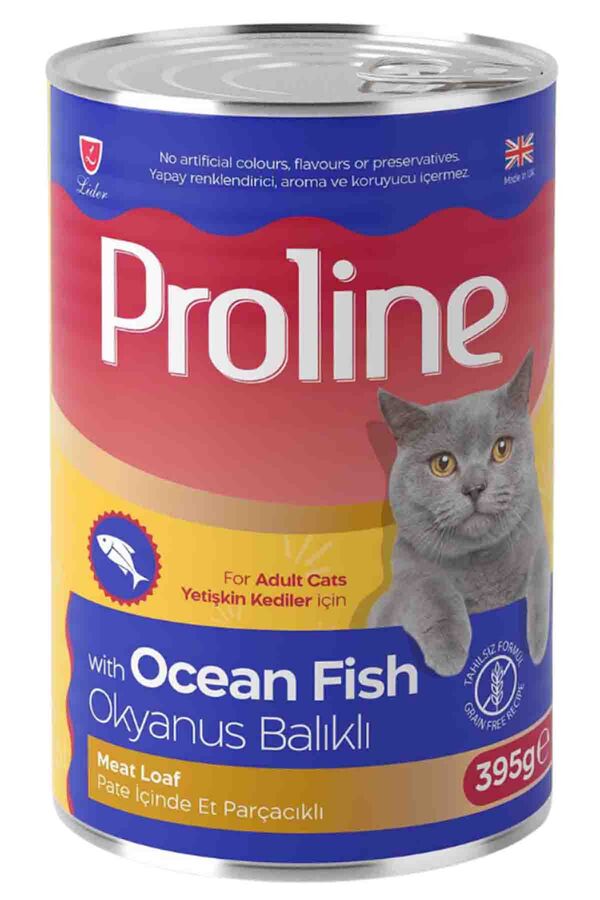 Proline Okyanus Balıklı Yetişkin Kedi Konservesi 395gr