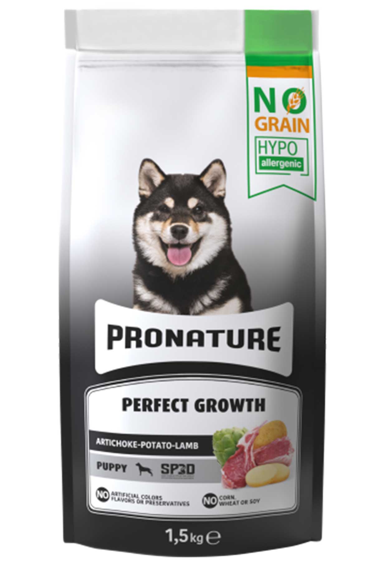 Pronature Kuzu Etli ve Patatesli Yavru Köpek Maması 1.5kg