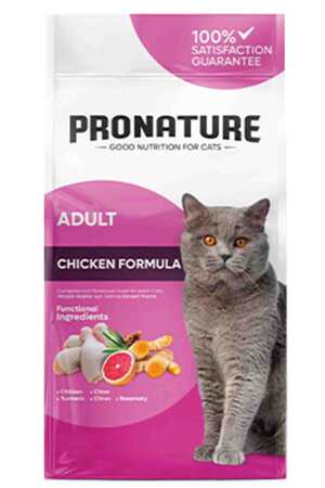 PRONATURE - Pronature Daily Protect Tavuk ve Pirinçli Yetişkin Kedi Maması 10kg