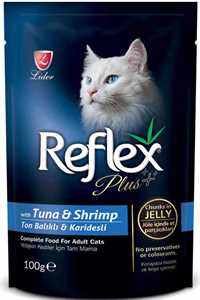 Refleks Plus Ton Balığı ve Karidesli Kedi Konservesi 100gr